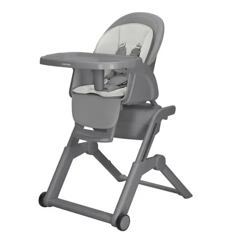 Carrello Krzesełko do karmienia Alto Solid Grey