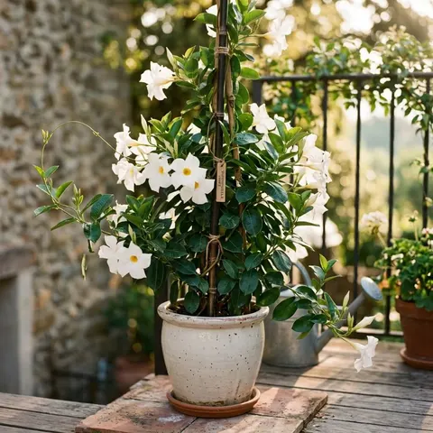 Mandevilla Sundaville White sadzonka 50-60 cm C3