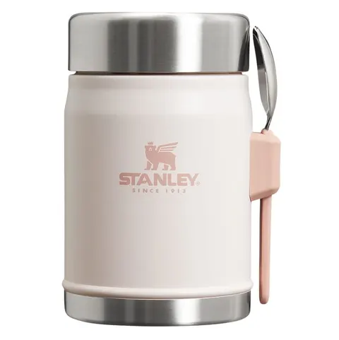 Stanley termos obiadowy ze sztućcem CLASSIC 0,4 l Rose Quartz
