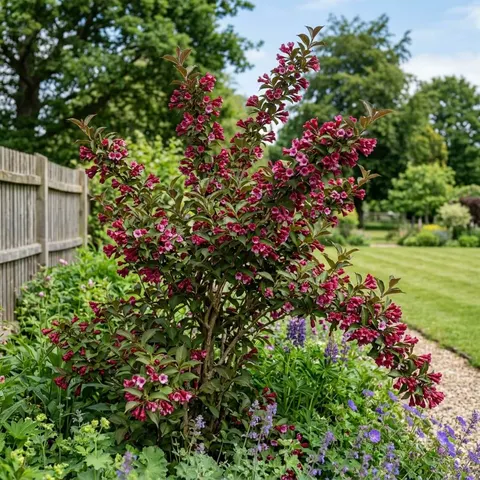 Krzewuszka Bristol Ruby sadzonka C2