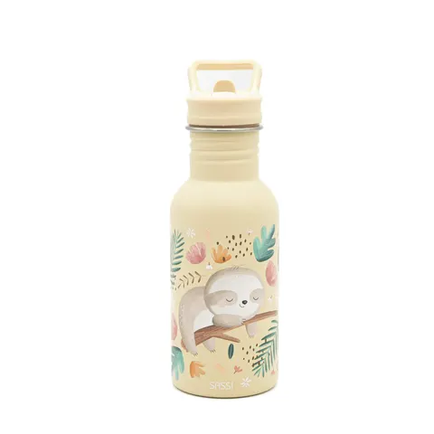 Butelka na wodę bidon 500 ml - Leniwiec / SASSI