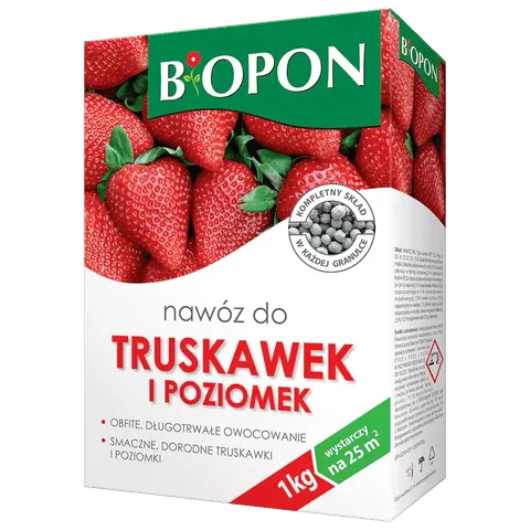Biopon Nawóz Do Truskawek I Poziomek 1kg