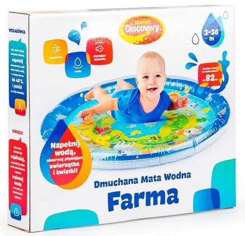 Wodna duża mata sensoryczna dmuchana Dumel