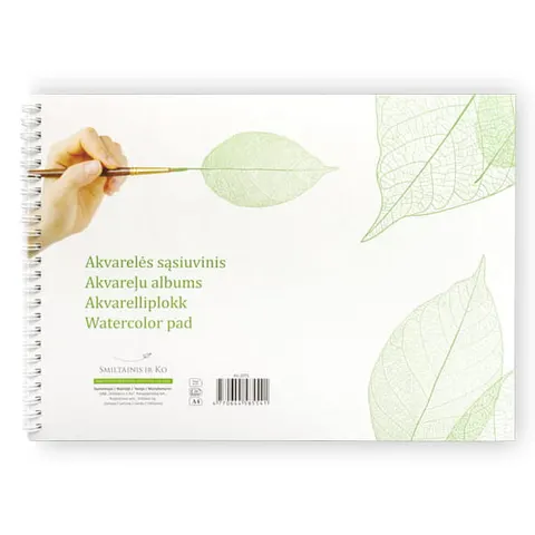SMLTArt Watercolor Gold A4 spirala 200g 20ark AS-20TS