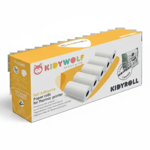 Kidywolf Kidyroll - samoprzylepny papier do aparatów Kidyprint