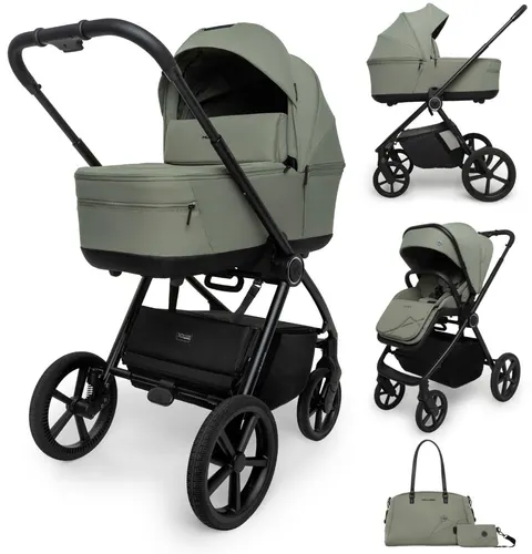 MUUVO ONE wózek głęboko spacerowy 2w1 | Olive
