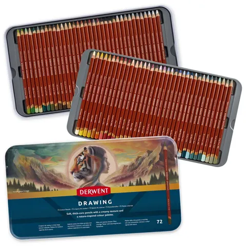 Derwent Drawing komplet kredek artystycznych 72 kolory 2306558