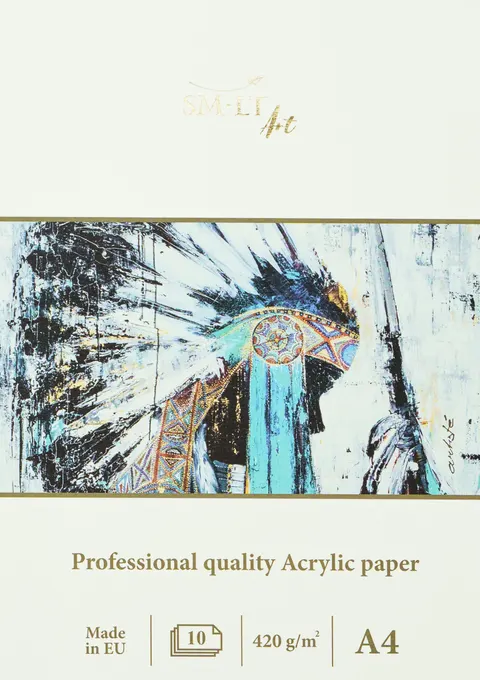 SMLT BLOK DO AKRYLU A4 420G 10 ARK TS-10(420)/PRO/FSC