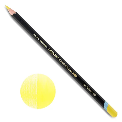 DERWENT KREDKA CHROMAQUA 0100 SUN YELLOW