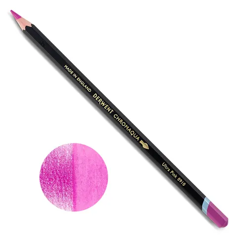 DERWENT KREDKA CHROMAQUA 0910 ULTRA PINK