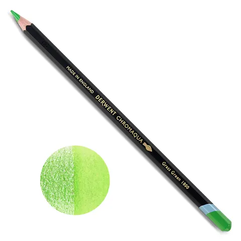 Derwent Chromaqua artystyczna kredka akwarelowa 1800 GRASS GREEN 2306692
