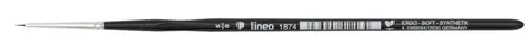 Pędzel Lineo seria 1874 nr 5/0 Black Synthetic Hair Ergo Soft