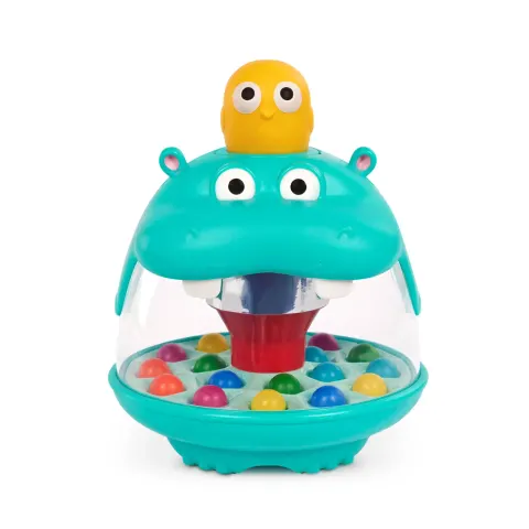 B.TOYS Battat Party Pop Hippo – hipopotam z wirującymi kuleczkami