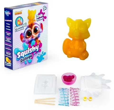 Dumel Squishy Galago zestaw masy plastycznej 5+