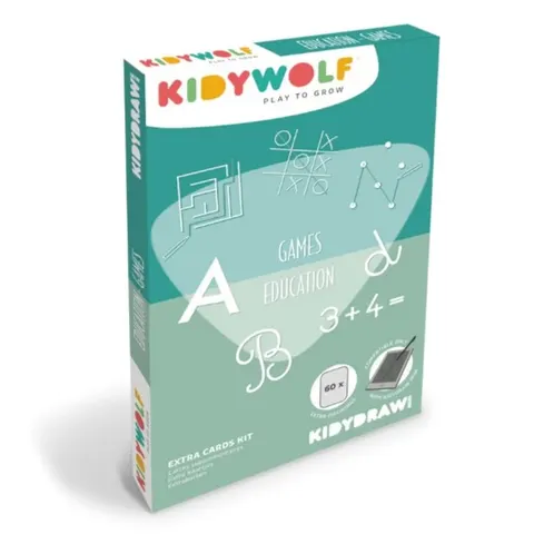 Wkłady uzupełniające REFIL KIDYDRAW-MINIGAM-EDU, Kidywolf