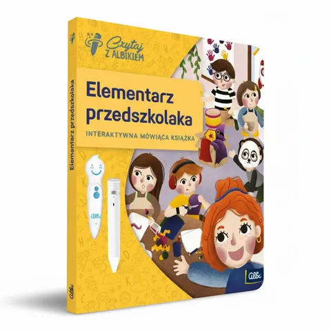 Książka Elementarz przedszkolaka 3+ / Czytaj z Albikiem