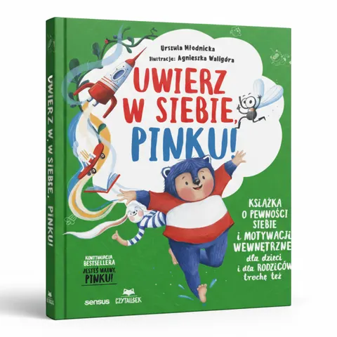 Uwierz w siebie, Pinku! Książka o pewności siebie