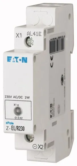 Lampka modułowa 1x czerwona 110-240VAC/DC, Z-EL/R230; 284921, EATON ELECTRIC