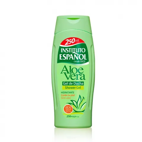 INSTITUTO ESPANOL ALOE VERA Kremowy żel pod prysznic na bazie aloesu, 250 ml