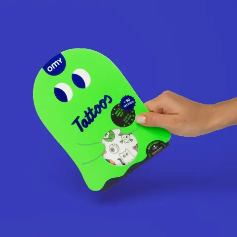 Tatuaże dla dzieci 50 sztuk - Boo! / OMY