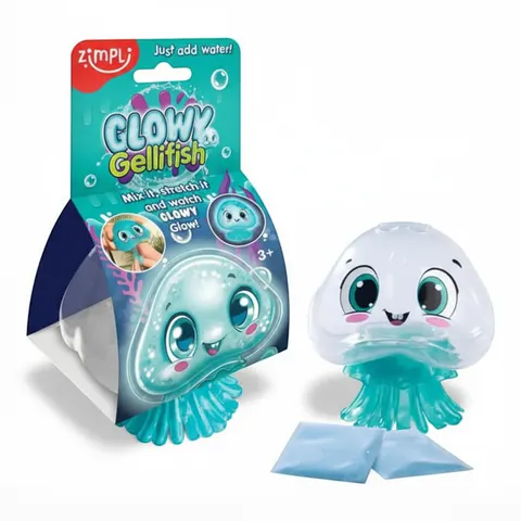Świecąca Meduza, Glowy Gellifish Slime, Zimpli Kids