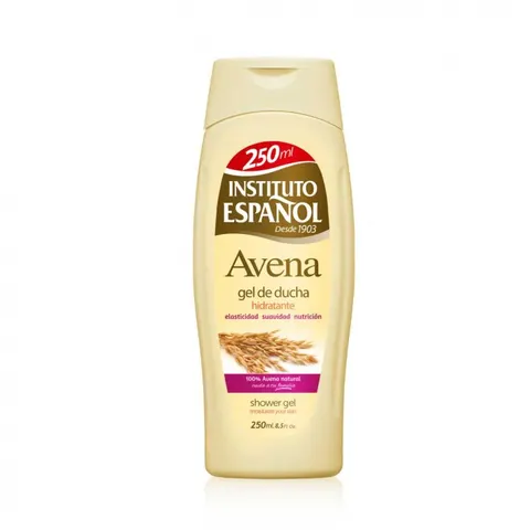 INSTITUTO ESPANOL AVENA Kremowy żel pod prysznic OWIES, 250 ml