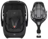 Maxi Cosi Coral Slide PRO 360 - fotelik samochodowy dla niemowląt 40-87 cm, ~0-13 kg | Black Onyx