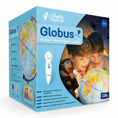 Interaktywny Globus 6+ / Czytaj z Albikiem