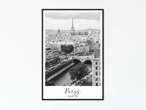 Plakat / na piance - Miasta - Paryż 01
