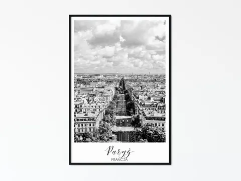 Plakat / na piance - Miasta - Paryż 02