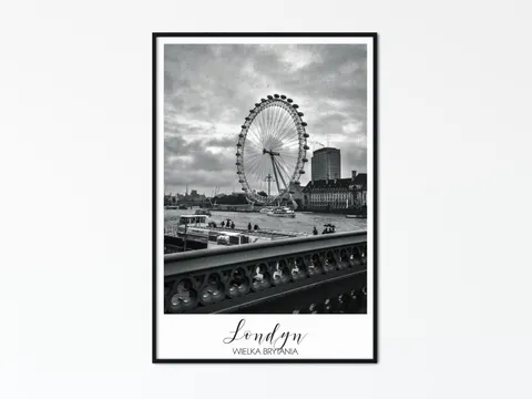 Plakat / na piance - Miasta - Londyn 01