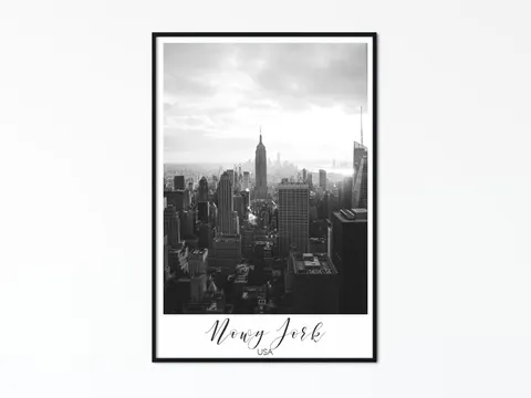 Plakat / na piance - Miasta - Nowy Jork 01
