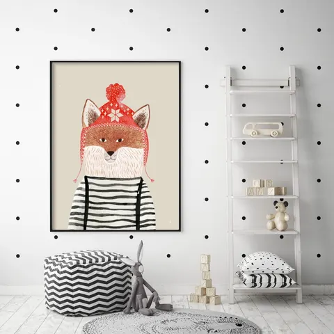 Plakat / na piance - Pokój dziecka 44 - lis