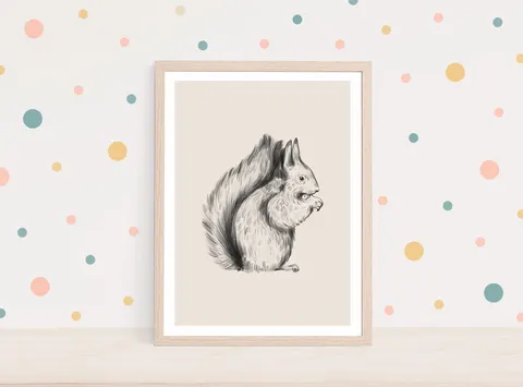 Plakat / na piance - Leśne zwierzęta - FA 0