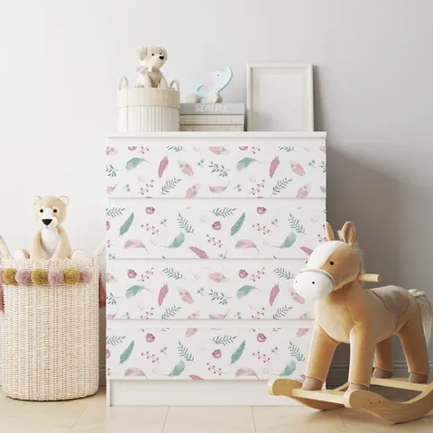Naklejka na komodę IKEA Malm - Wzory dziecięce - 1