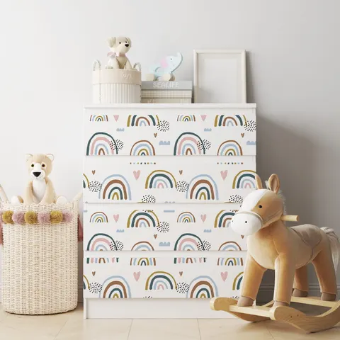 Naklejka na komodę IKEA Malm - Wzory dziecięce - 2