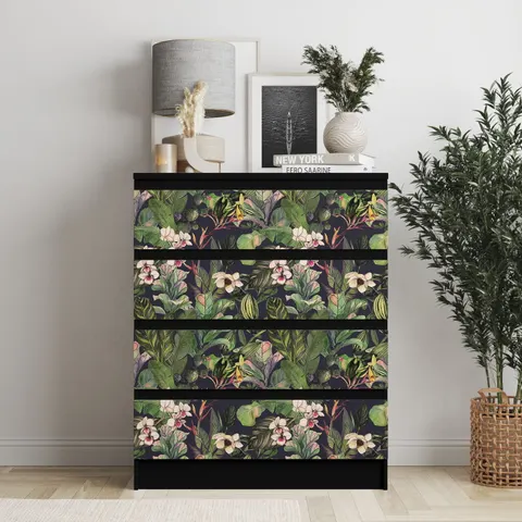 Naklejka na komodę IKEA Malm - 02