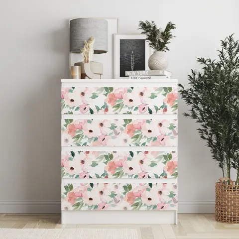 Naklejka na komodę IKEA Malm - 03