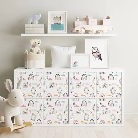 Naklejki IKEA Kallax - wzory dziecięce - 06