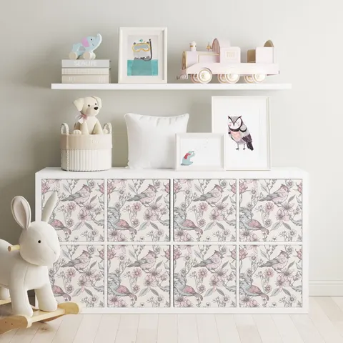 Naklejki IKEA Kallax - wzory dziecięce - 07