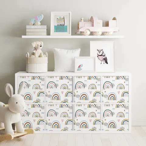 Naklejki IKEA Kallax - wzory dziecięce - 20