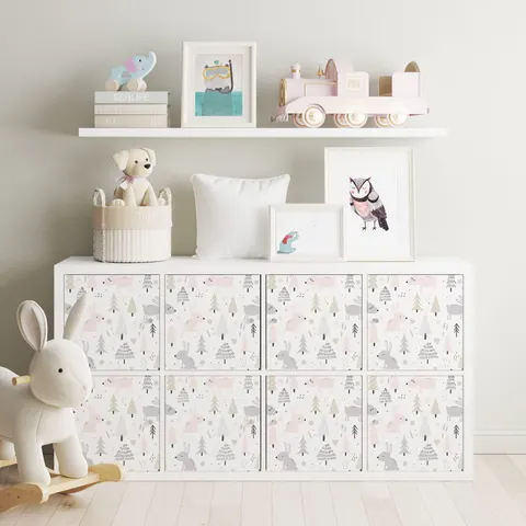 Naklejki IKEA Kallax - wzory dziecięce - 25