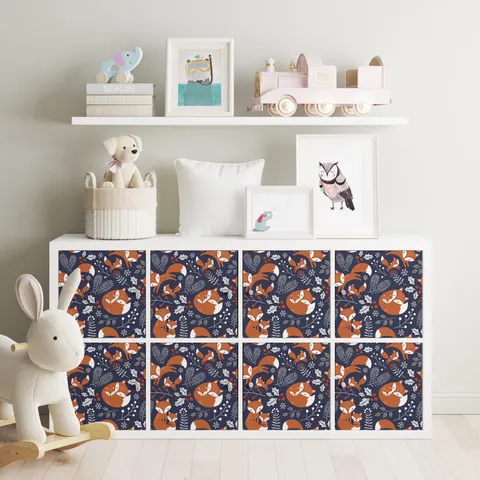 Naklejki IKEA Kallax - wzory dziecięce - 29