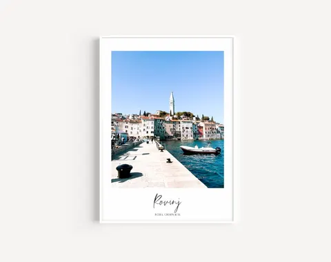 Plakat / na piance - Rovinj Istria Chorwacja 07