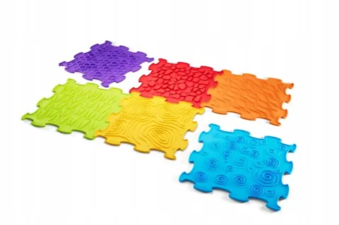 Soft BiBi Sensory Mats 6 el. maty sensoryczne od 6 miesięcy