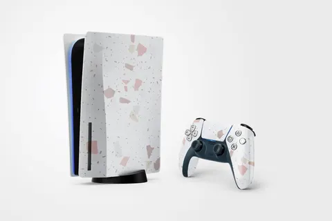 Naklejka na konsolę Playstation 5 i kontrolery - 03