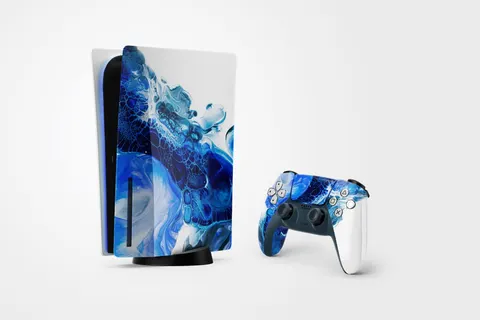 Naklejka na konsolę Playstation 5 i kontrolery - 349