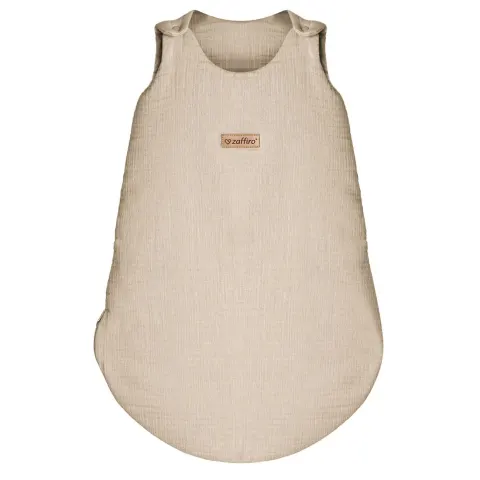 Zaffiro Śpiworek do spania muślinowy 1,5 TOG Malaga 6-12m beige