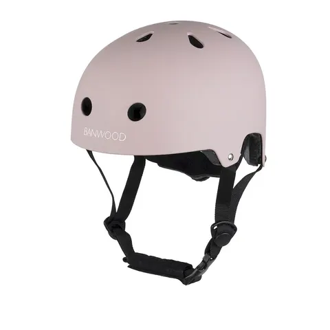 Banwood dziecięcy kask rowerowy Dusty Pink