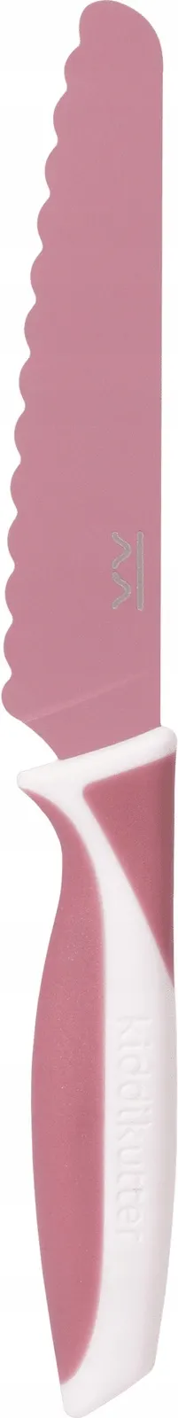 KiddiKutter, Bezpieczny nóż do nauki krojenia dla dzieci, CANDY PINK lekki